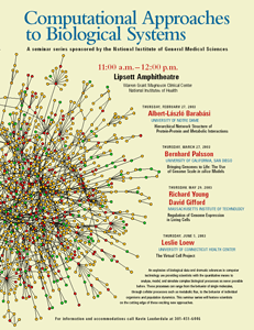 Poster for lecture series