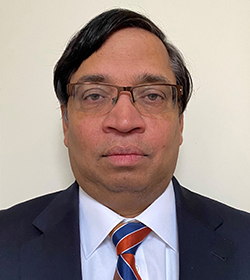 Headshot of Lakshmi Matukumalli.