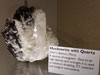 Huebnerite with Quartz