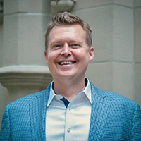 A headshot of Dr. Dylan Burnette.