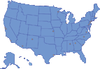 Map of Institutional Research and Academic Career Development Awards (IRACDA) Institutions